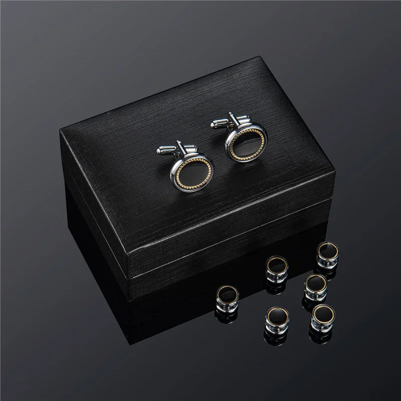 Wedding Cufflinks Tuxedo Studs Set Men Accessories Cufflinks in USA