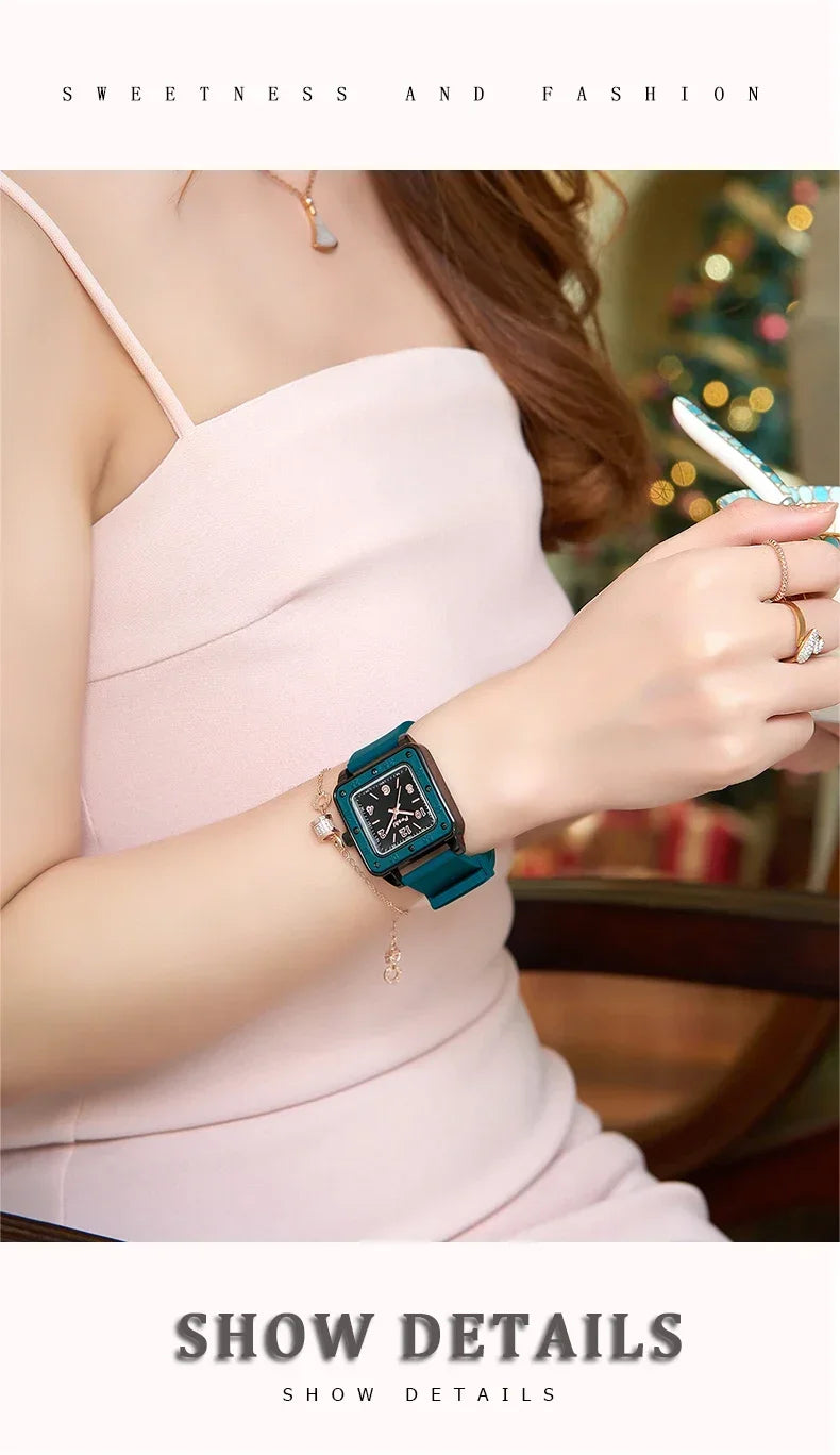 POSHI Women Quartz Watches Luxury Ladies Wristwatch in USA