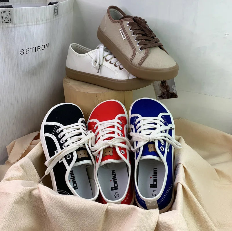 Trainers Shoes Girls Red Blue Sneakers Girls Tenis Plimsolls in USA