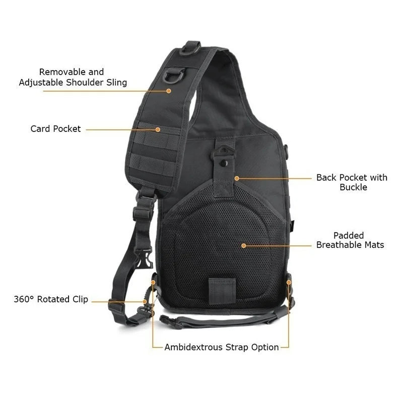 Travel Backpack Expandable Pack Crossbody Sling Bag in USA