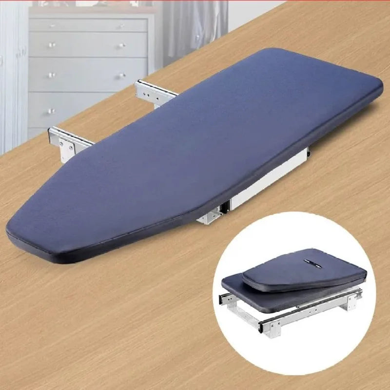 Retractable Rotating Ironing Board Gray Foldable in USA.