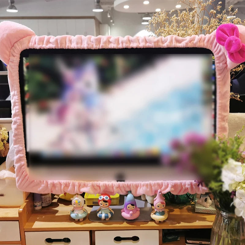 Cute Dust-proof Cover For Computer Notebook PC Monitor Screen Decorati