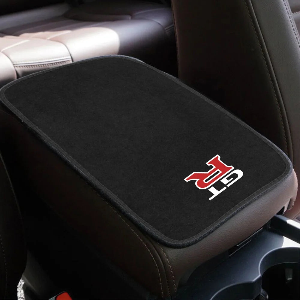 Car armrest box cushion plush material Accessories in USA.