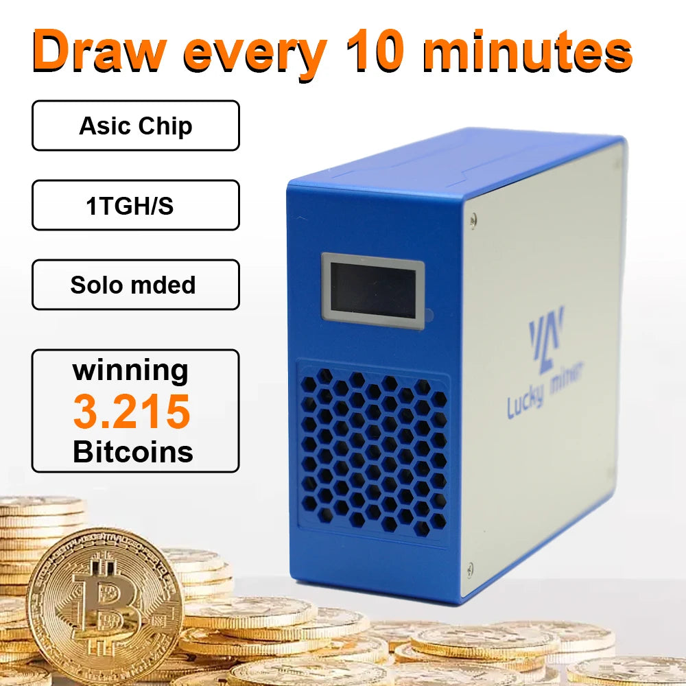 WIFI Home Silent crypto miner lottery ASIC Bitcoin Miner IN USA.