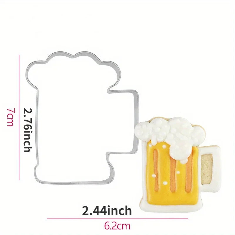 German Oktoberfest Beer Cookie Cutter Biscuit Fondant in USA