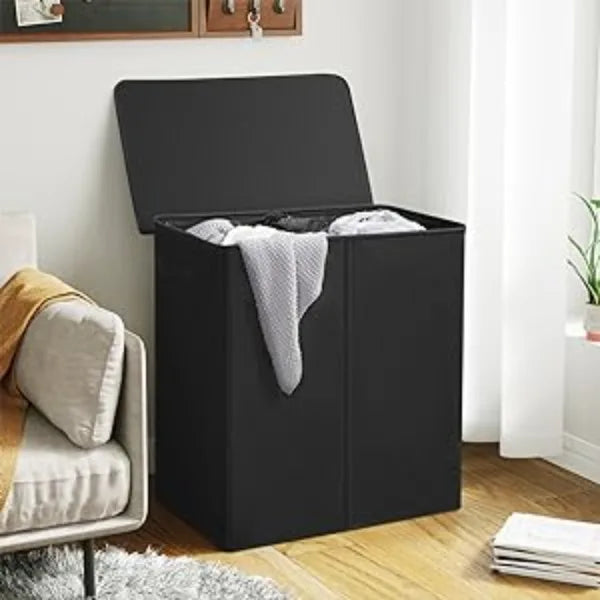 Double Laundry Hamper Lid Removable Laundry Bags in USA