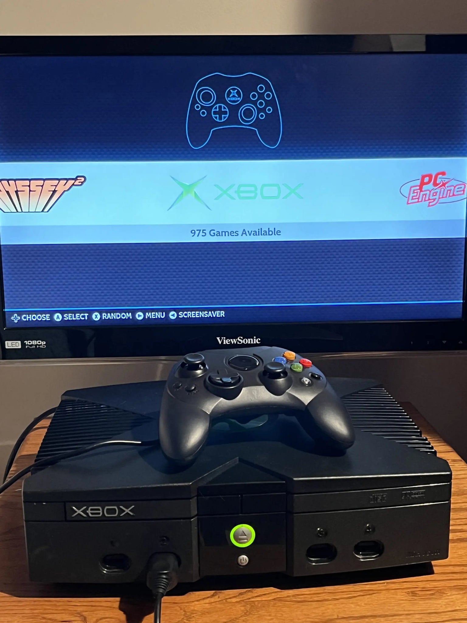 2TB Ultimate Original Xbox Modified HDD Game Console IN USA.