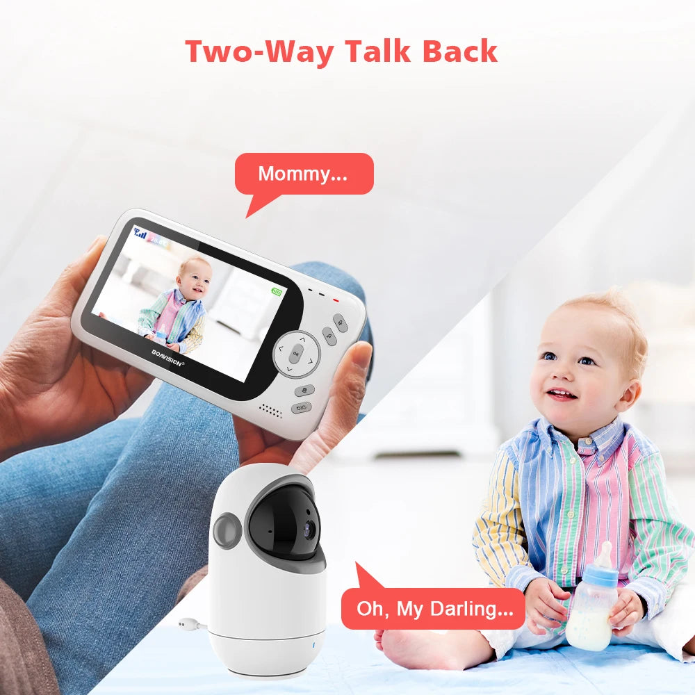 Baby Monitor Pan Wireless Night Security Camera IN USA.