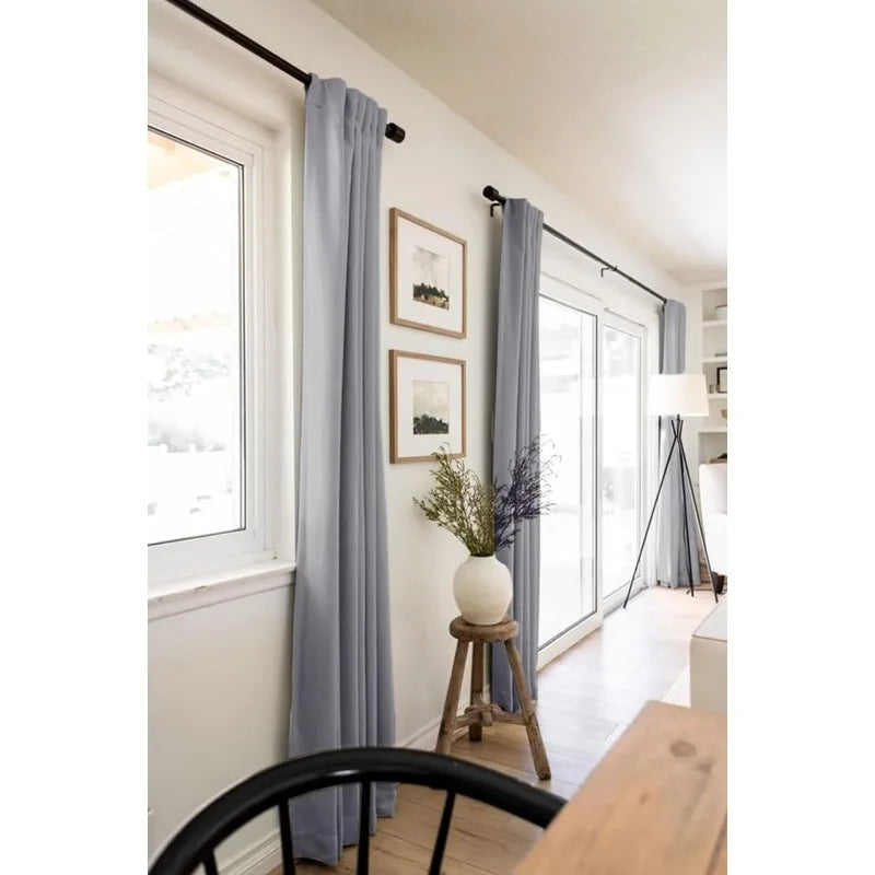 Blackout Shield Linen Blackout Curtains Bedroom in USA