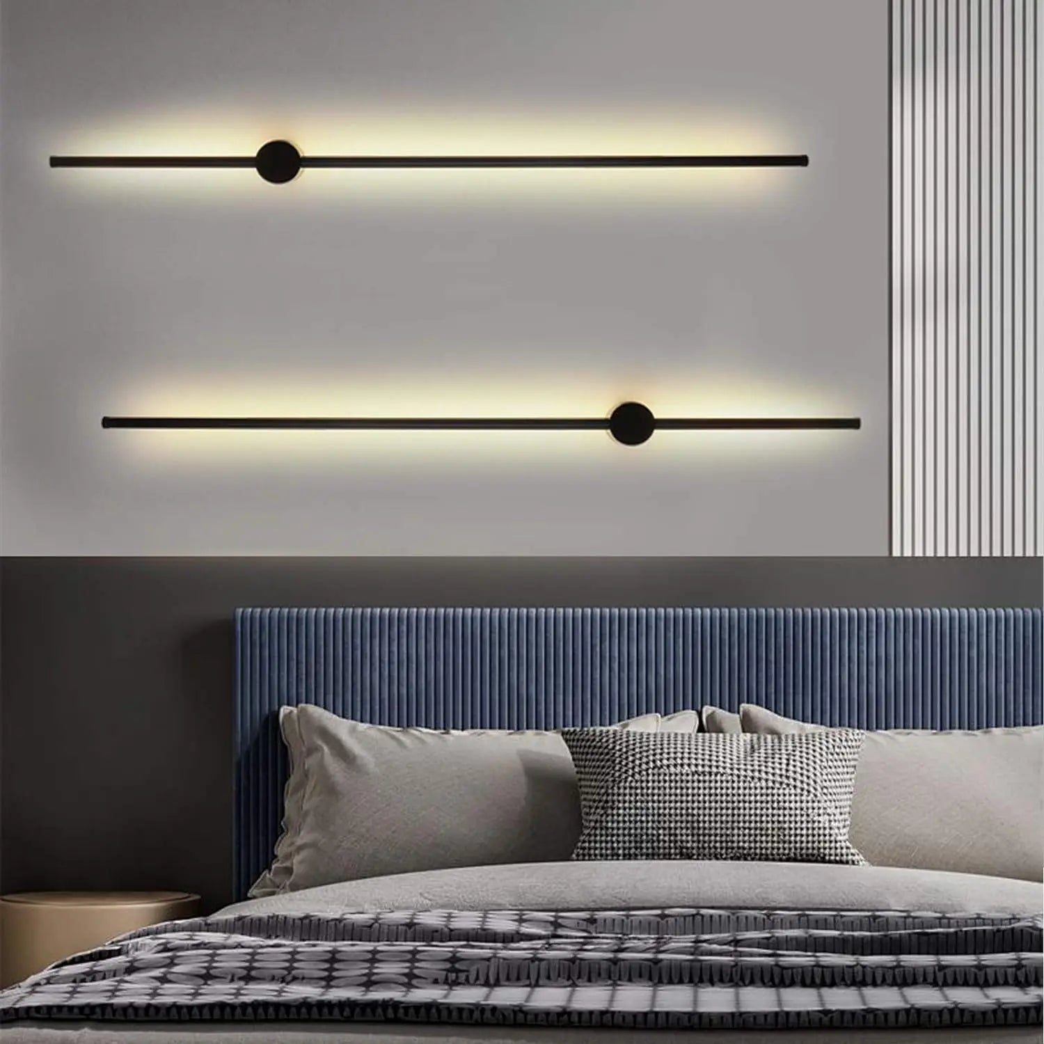 LED Linear Wall Lamp, Indoor Long Strip Lighting IN USA.