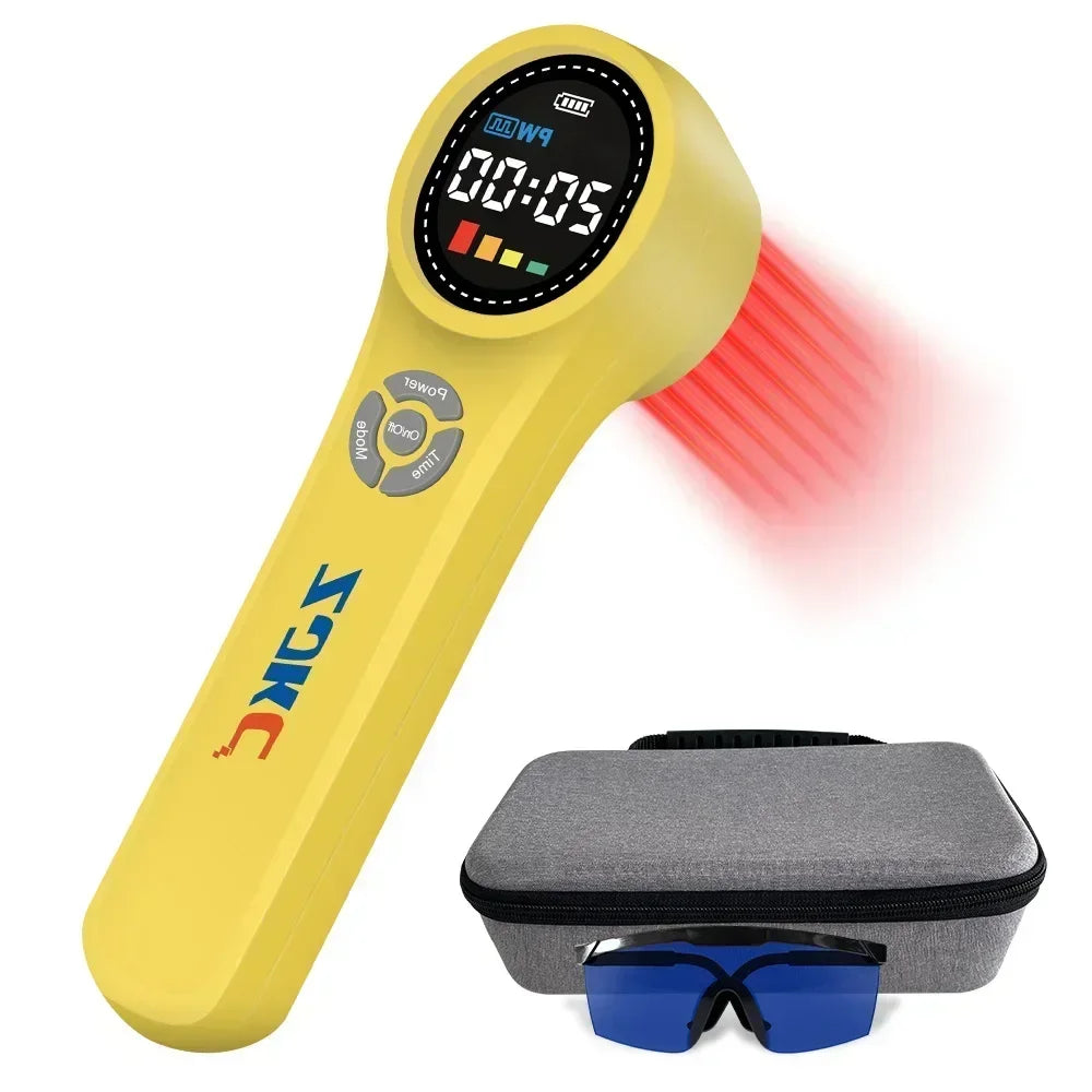 ZJKC Portable 660nm 810nm 980nm Cold Laser Therapy Device Home Use for