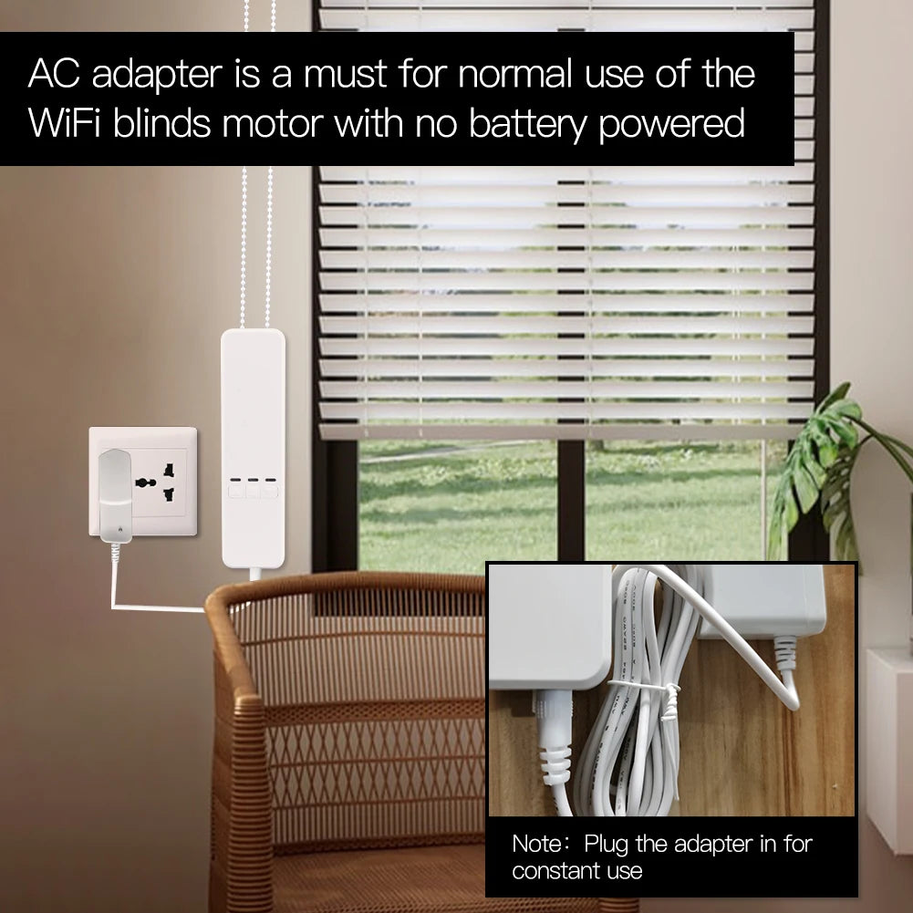 Smart Home WiFi zigbee Remote Control Shade Shutter in USA.