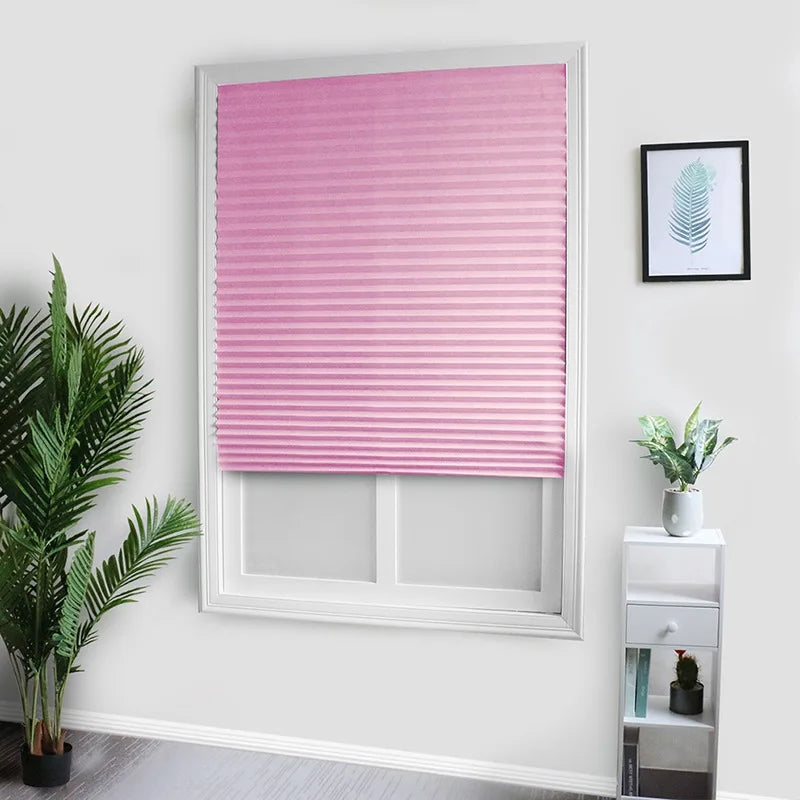 Self Adhesive Blinds Windows Semi Shading Sun Curtains in USA