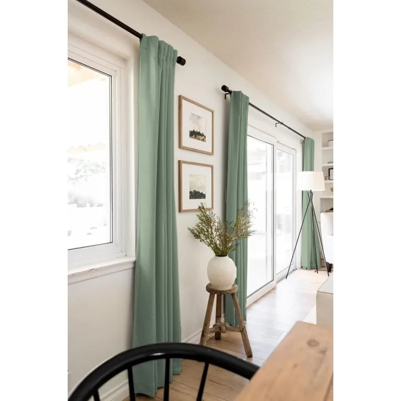 Blackout Shield Linen Blackout Curtains Bedroom in USA