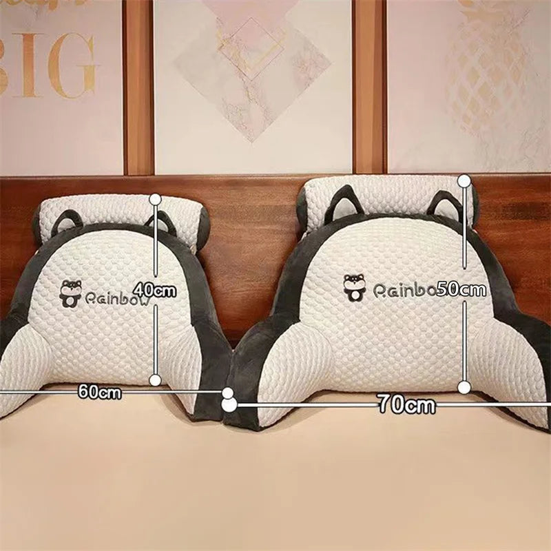 Triangular Reading Pillow Bedside Large Backrest Waist in USA.