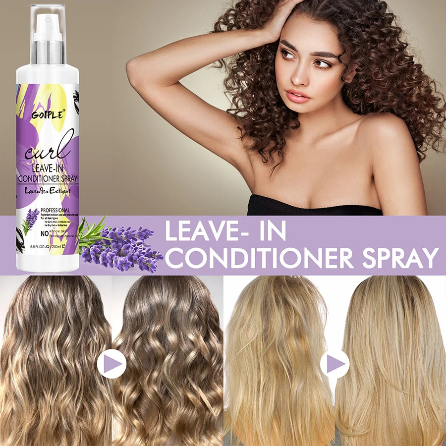 Conditioner Spray Curly Deep Nourishing Essential Oil in USA