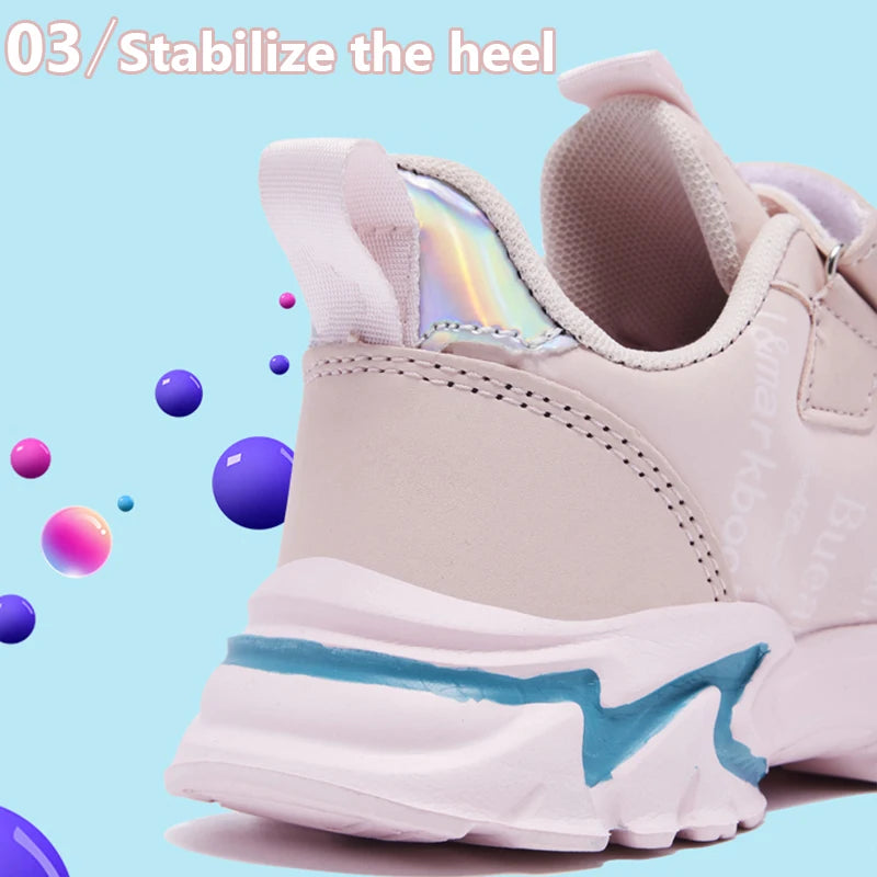 Kids Casual Pink Girls Leather Shoes Fashion in USA