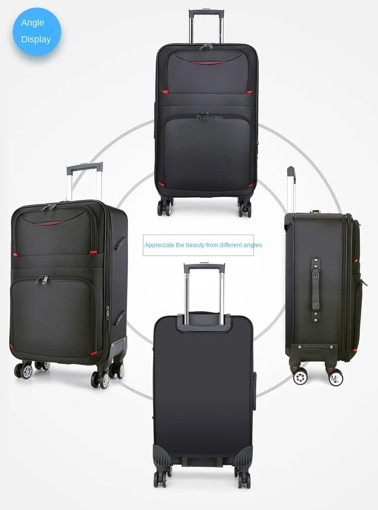 Large capacity Travel Suitcase Trolley Bag in USA