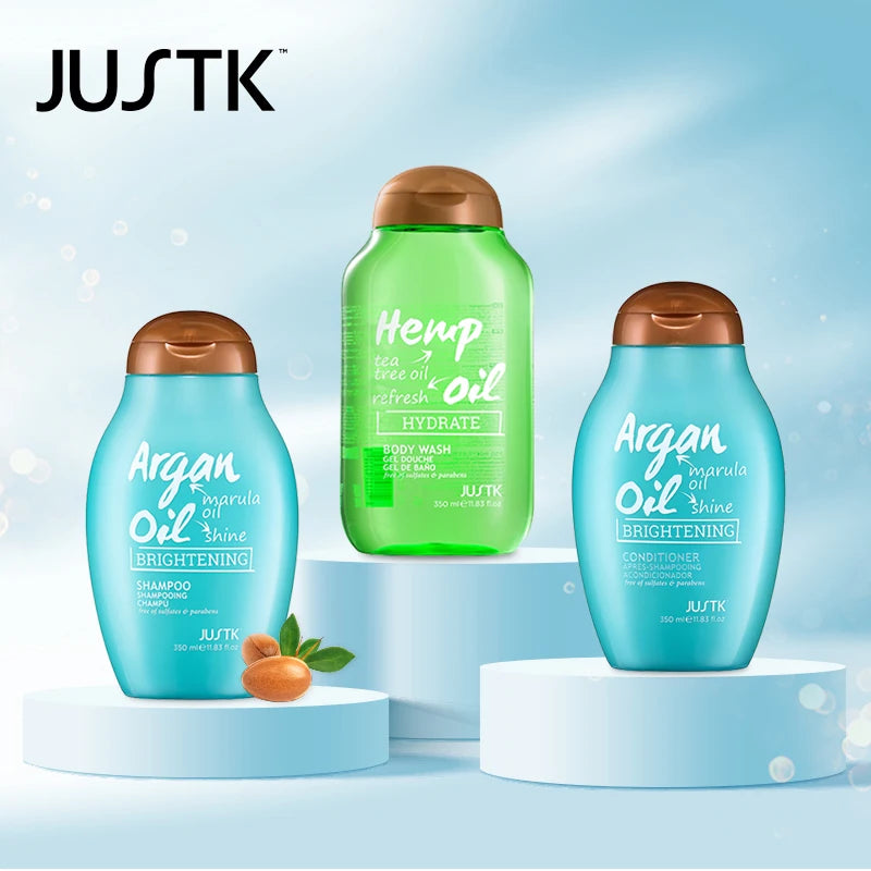 Justk Shampo Conditioner Body Wash Set, in USA