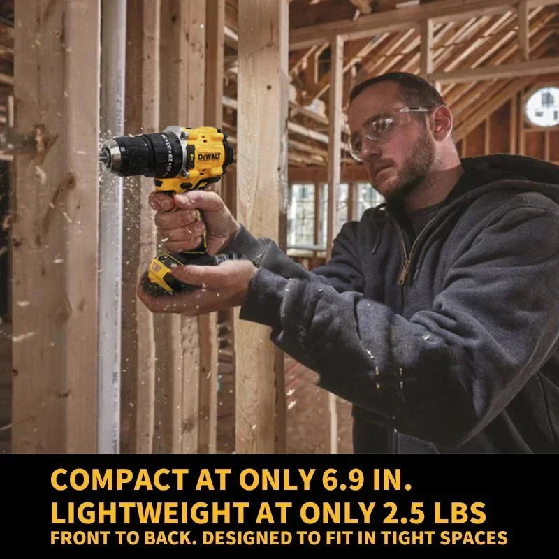 DeWalt DCD800 10MM Electric Drill Brushless Cordless Screwdriver Compa