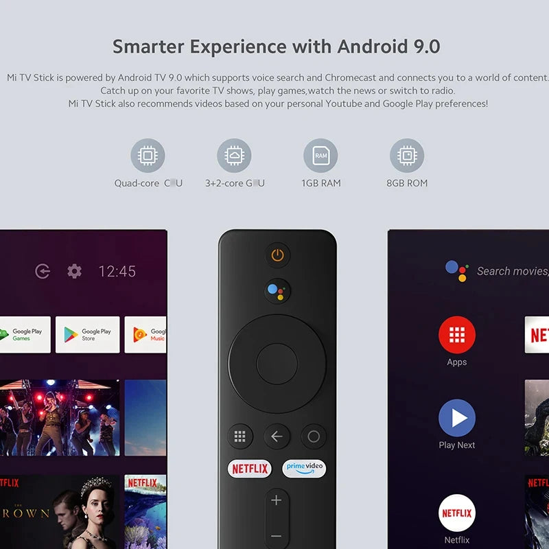 Xiaomi Mi TV Stick Global Version Smart EU Android Stick IN USA.