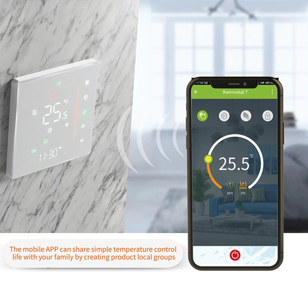 WiFi Smart Thermostat Temperature Controller Weekly IN USA.