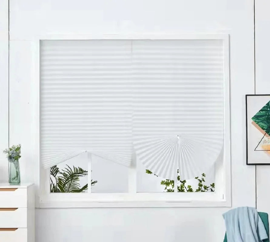 Blackout Blind Window Pleated Blinds Cordless Shade in USA