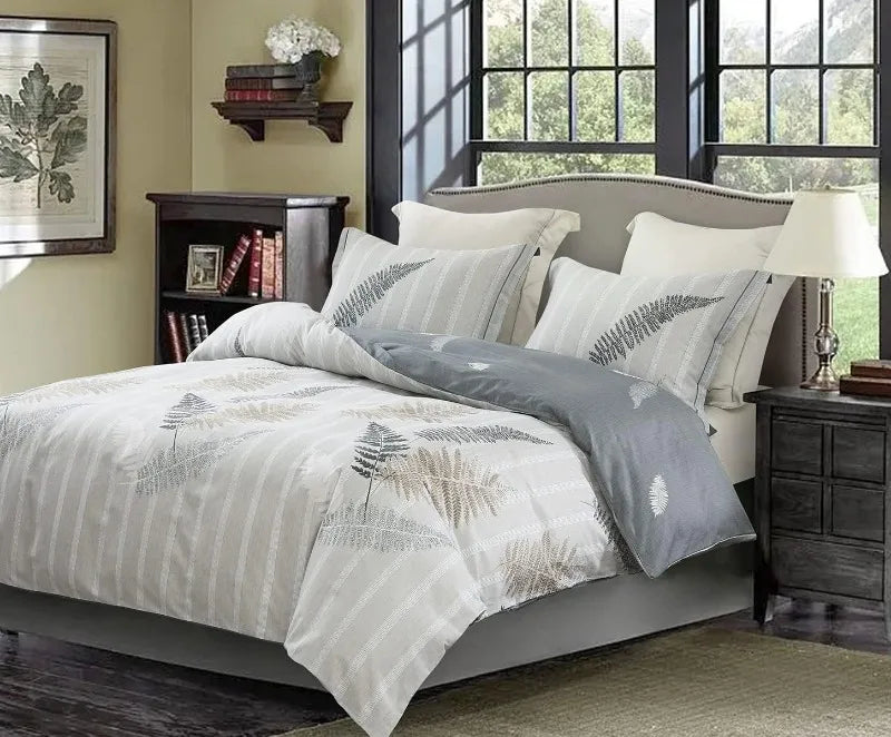 Duvet Cover, Thread Count Cotton Printed Luxury Floral Comforter