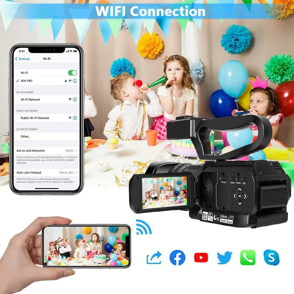 Tiktok Video Camcorder Live Streaming Camera Youtube in USA.