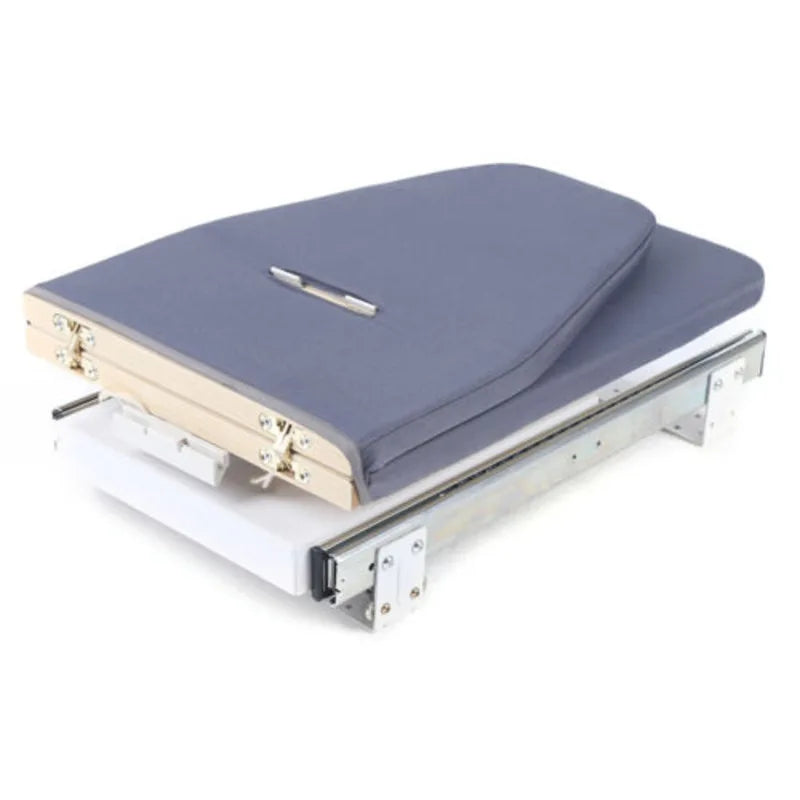 Retractable Rotating Ironing Board Gray Foldable in USA.