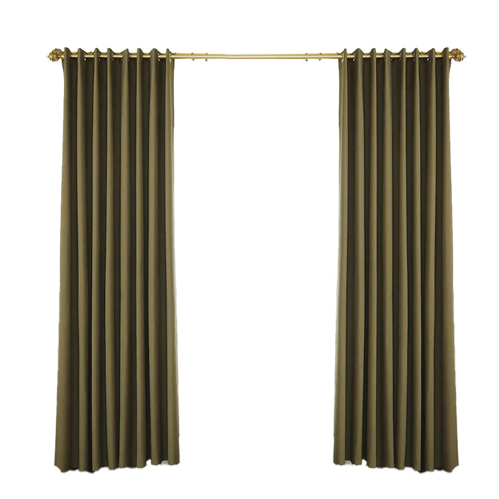 Thermal Insulation Blackout Curtains Triple Weave Technology in USA