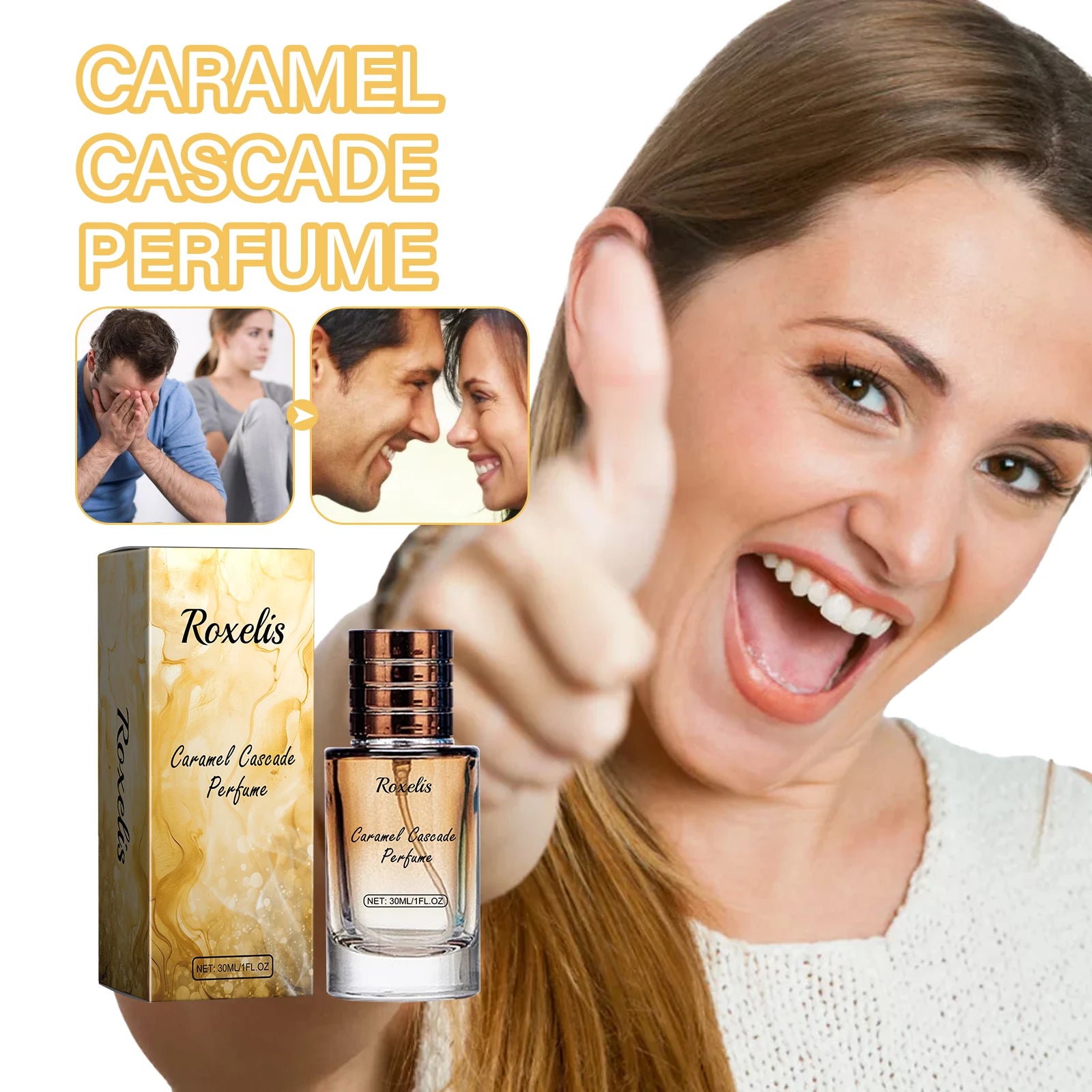 ROXELIS Caramel Cascade Perfume Spray Perfumes in USA