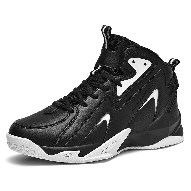 Autumn Winter Men High-Top PU Leather Basketball Shoes in USA