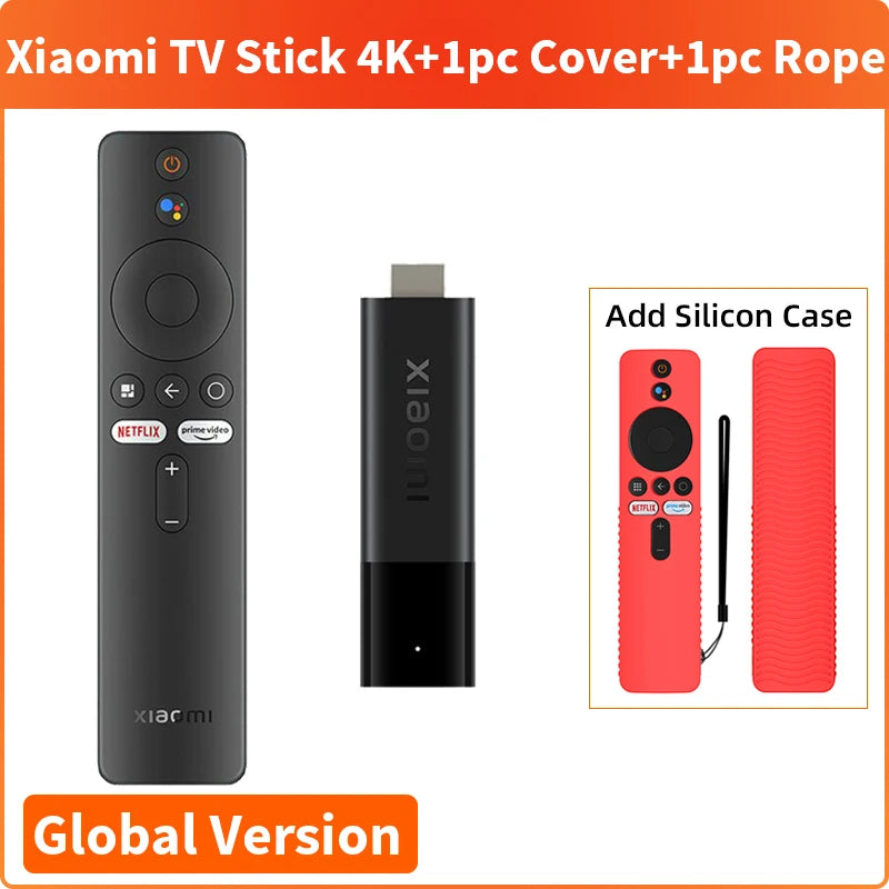 Global Version Xiaomi TV Stick Android Portable TV Dongle IN USA.