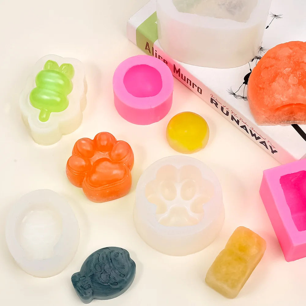 Cute Mini Fruit Silicone Mold Gummy Chocolate Ice Cube in USA