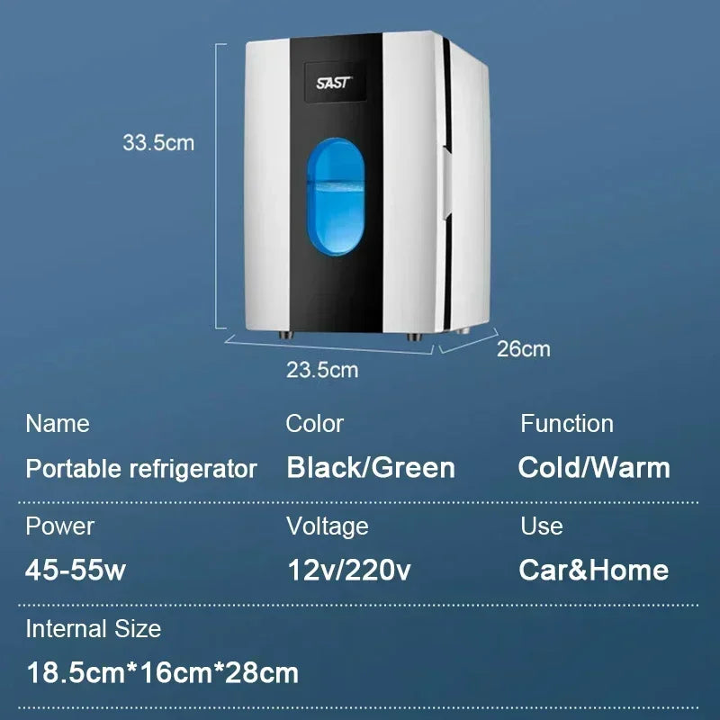 Small car refrigerator refrigeration student dormitory IN USA.