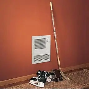 High Capacity Wall Heater Adjustable Thermostat, IN USA.