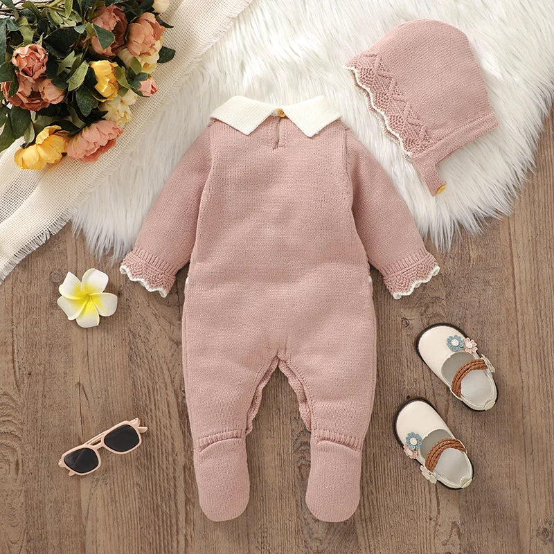 Jumpsuit Long Sleeve Cute Bow Toddler Clothes in USA