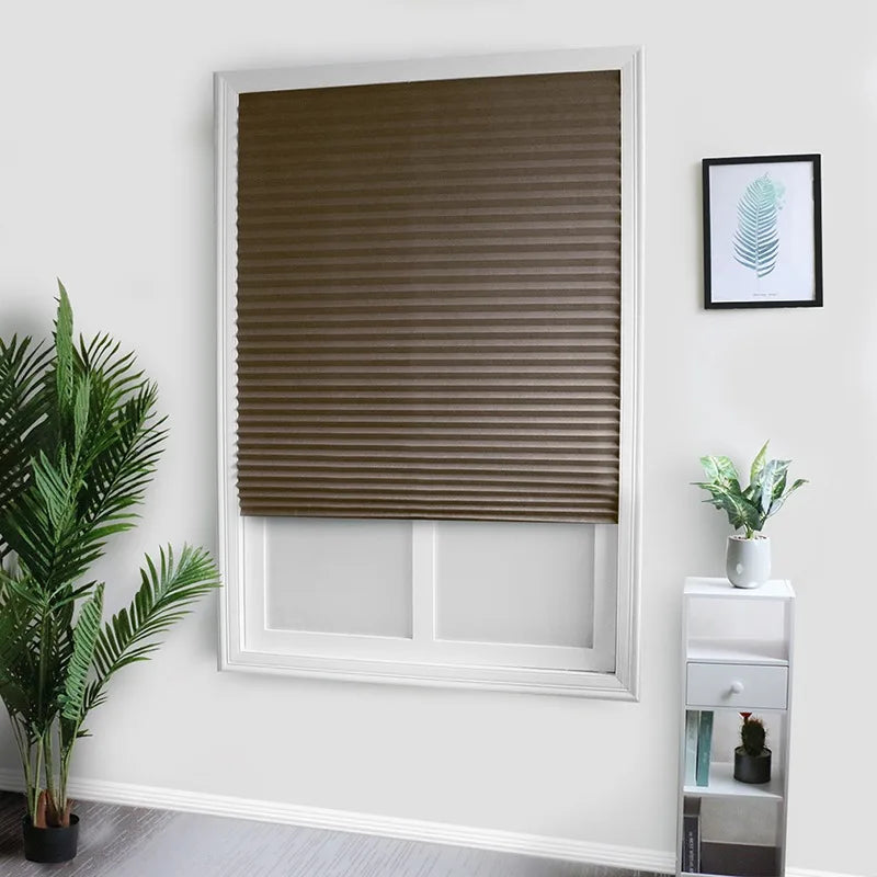 Self Adhesive Blinds Windows Semi Shading Sun Curtains in USA