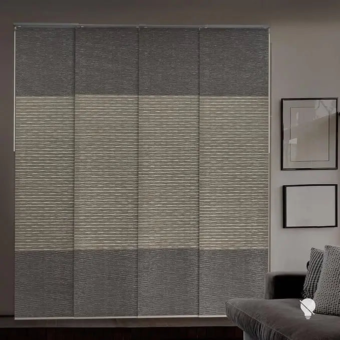 GoDear Design Blackout Adjustable Vertical Blinds Extendable