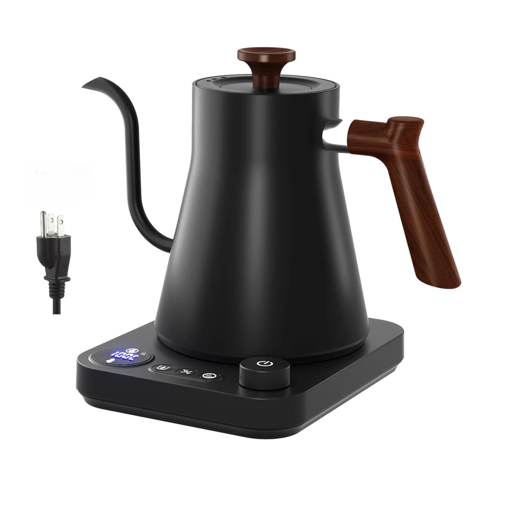 Electric Gooseneck Kettle Hand Brew Coffee Pot Smart IN USA.