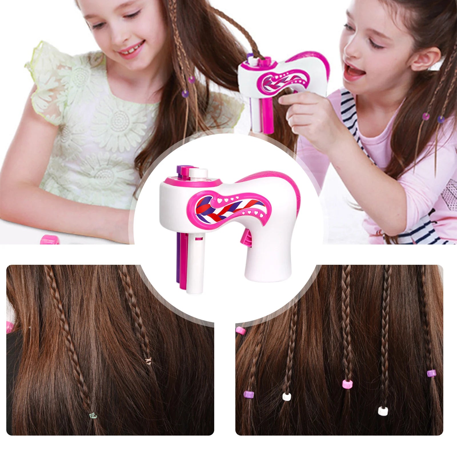 Automatic Hair Braider Electric DIY Hair Weave Machine in USA