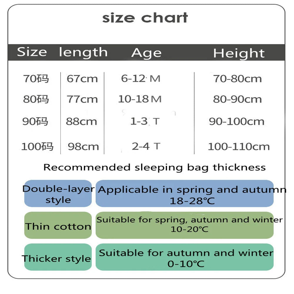 Detachable Sleeves Boys Girls Children's Sleeping Bag in USA