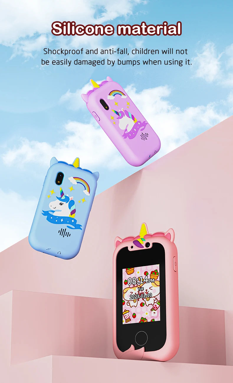 Kids Smat Phone Educational Toys Musical Toy Unicorn in USA