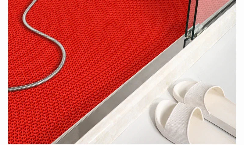 NEW Bathroom Carpet Honeycomb Foot Mat Bathroom Anti-slip