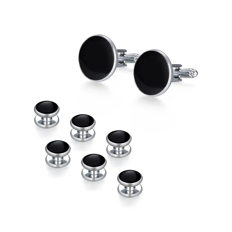 Wedding Cufflinks Tuxedo Studs Set Men Accessories Cufflinks in USA