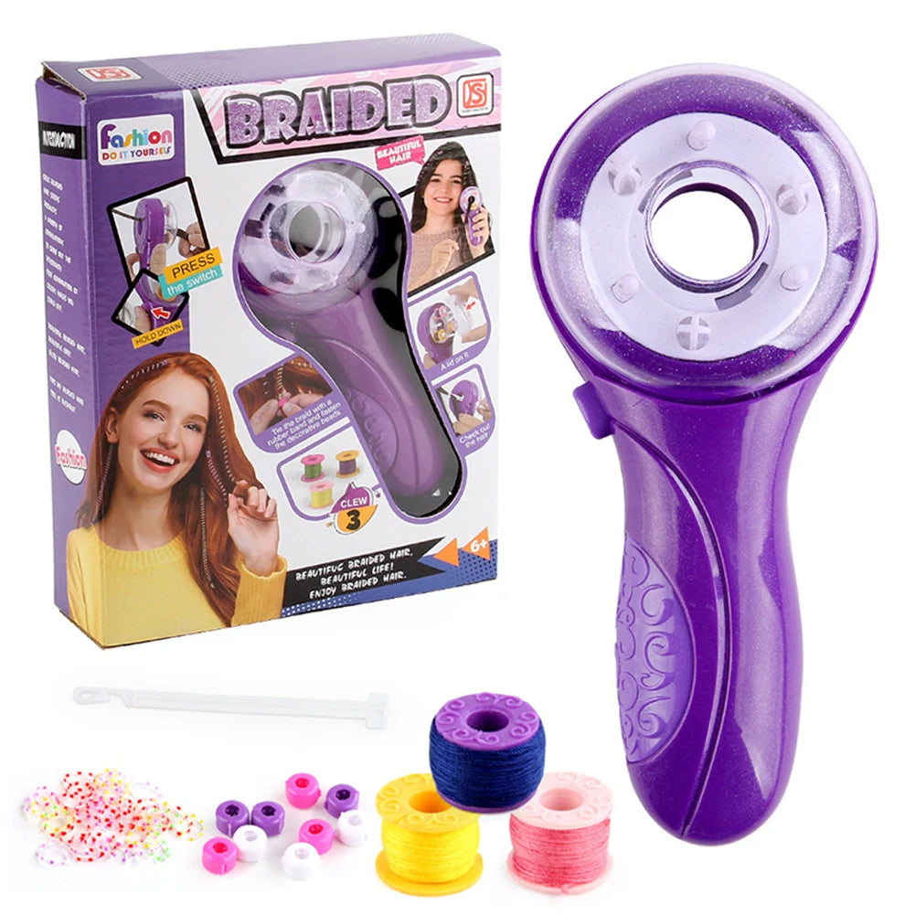 Automatic Hair Braider Electric DIY Hair Weave Machine in USA