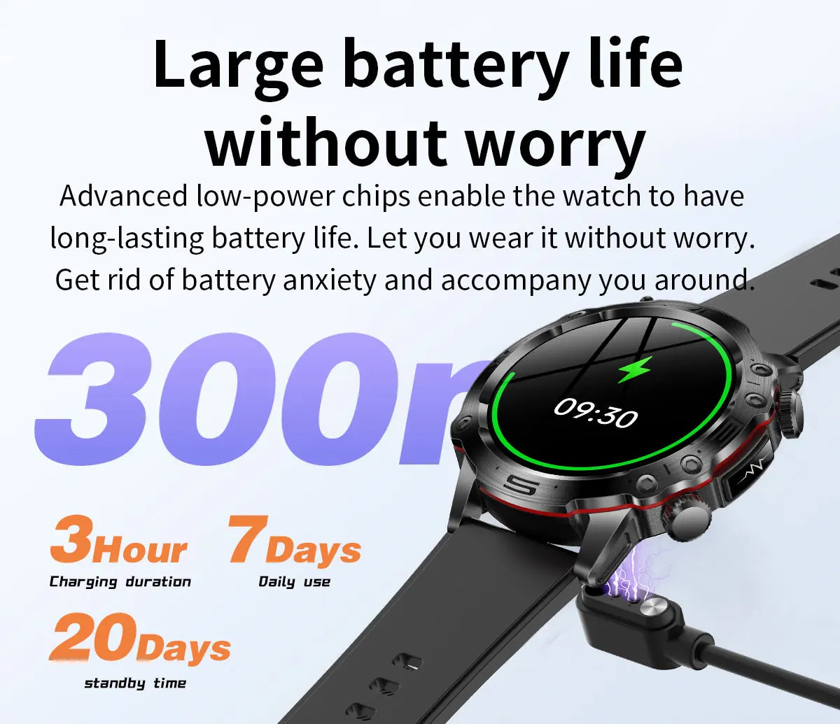 Bluetooth Call Smart Watch Men Health Blood Pressure IN USA.