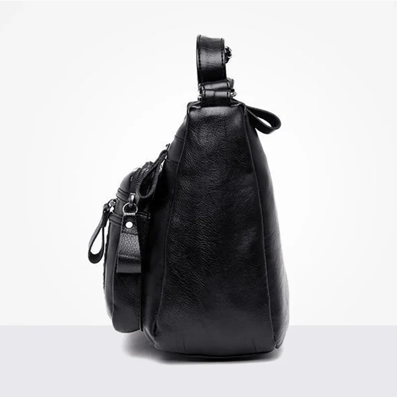 Soft Leather Ladies Fashion Simple Shoulder Bags in USA