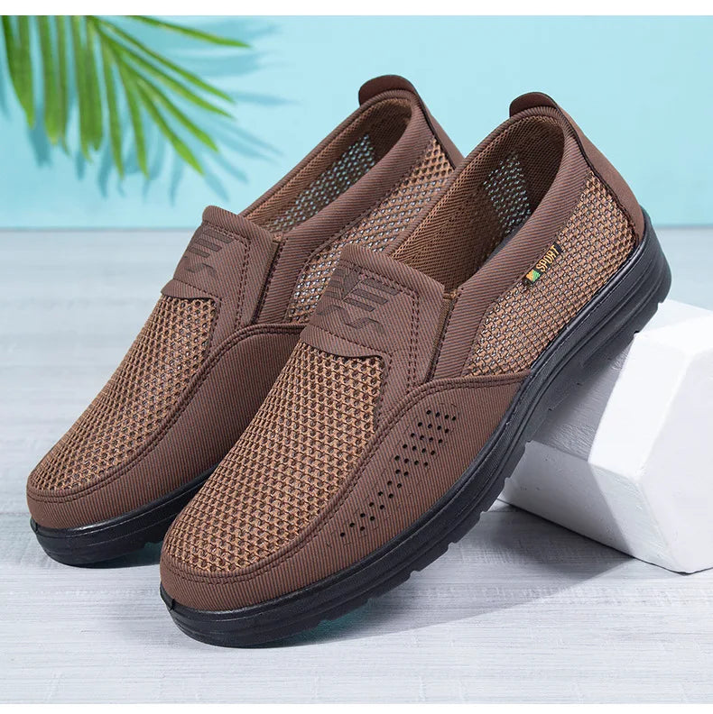 Men Fashion Casual Walking Shoes Breathable Mens Loafers in USA